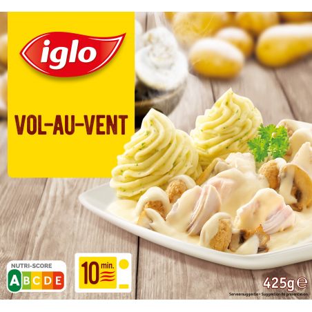 IGLO VOL AU VENT PUREE 425gr