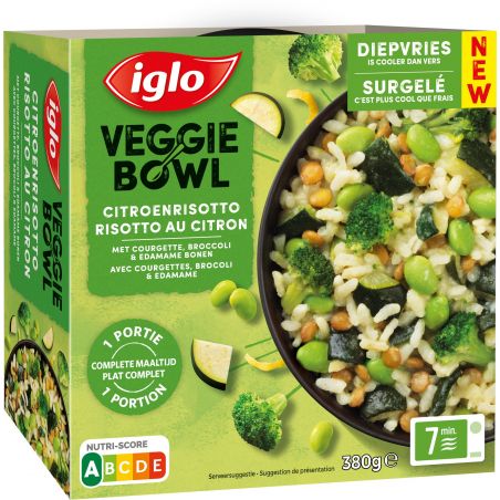 IGLO Bowls Risotto Citron 380 gr