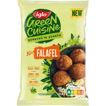 IGLO GREEN CUISINE FALAFEL POI 450GR