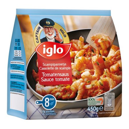 IGLO OC CASS.SCAMP TOMAT 450GR