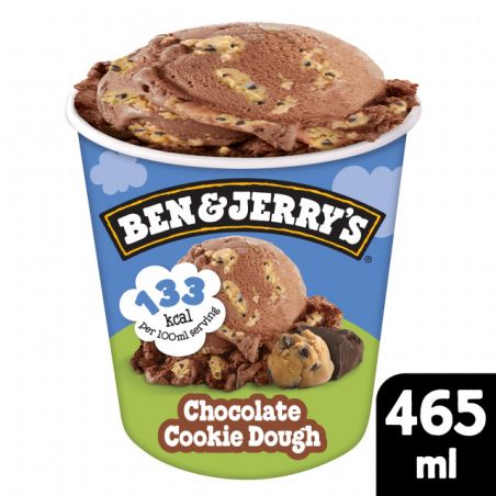 copy of Ben & Jerry's Moo-Phoria Chocolat  Cookie Dough 8x 465 ml