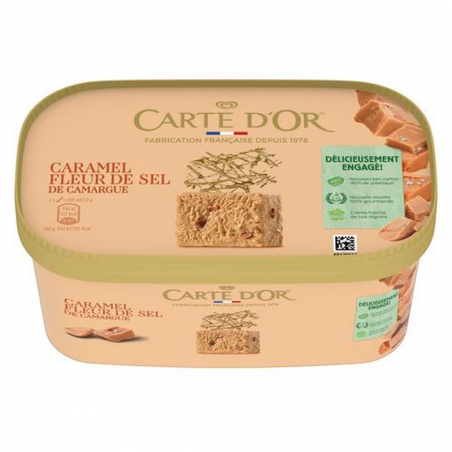 OLA CARTE D'OR CARAMEL FLEUR DE SEL  900ML