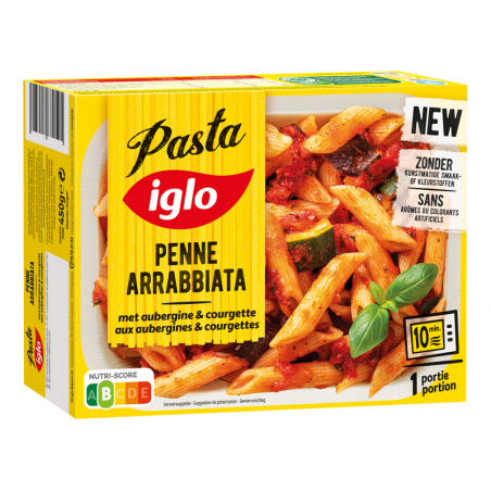 copy of IGLO Penne à la crème épinards en branches & Tomates cerises 450g