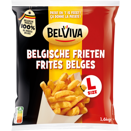 BELVIVA Frites Belges 2 kg