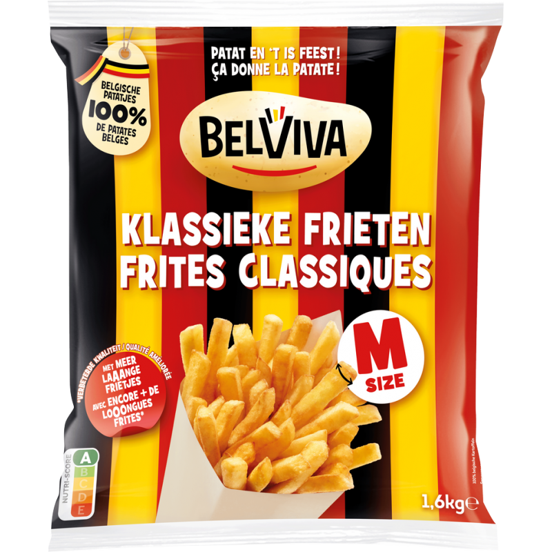 BELVIVA Frites  10/10  (M)   6x 1,6 kg