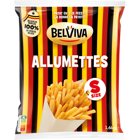 BELVIVA  Allumettes 7/7 (Size-S) 6x 1,6kg  NEW