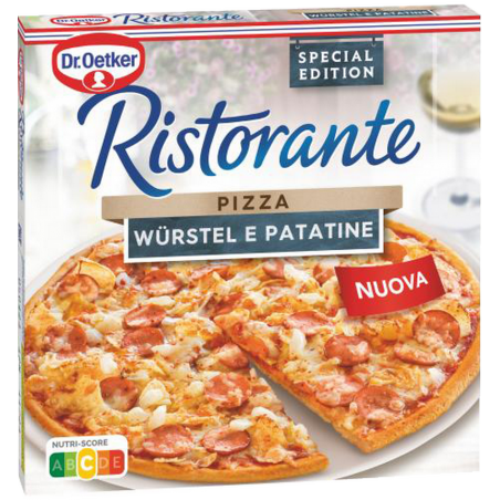 DR OETKER Pizza Ristorante Würstel E Patatine 345gr