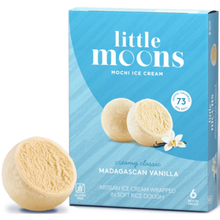 LITTLE MOONS Mochis Vanille de Madagascar  192gr