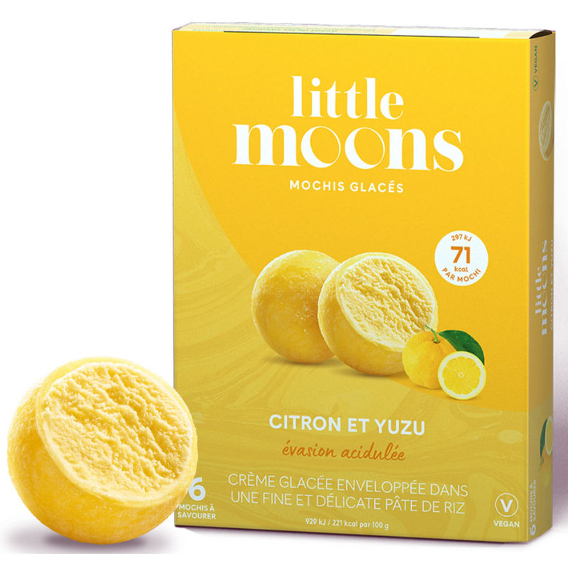 LITTLE MOONS Mochis Citron de Yuzu 192gr
