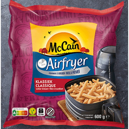 Mc Cain AIRFRYER FRITES CLASSIC 600GR