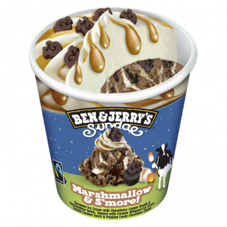 OLA Ben & Jerry's Sundae Marshmallow 8x 427ml