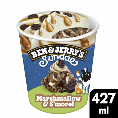OLA Ben & Jerry's Sundae Marshmallow 8x 427ml
