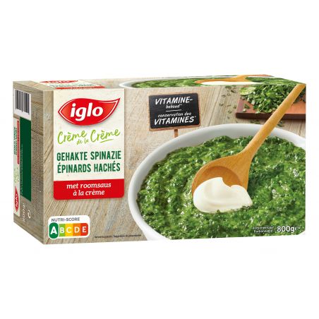IGLO Epinards crème MP 800 gr