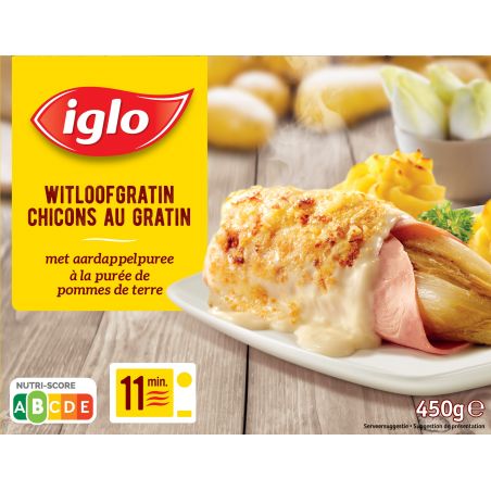 IGLO Chicons au gratin 450gr