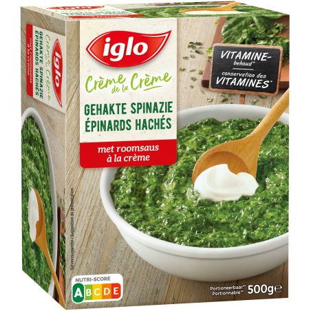IGLO FF EPINARDS CREME 500gr