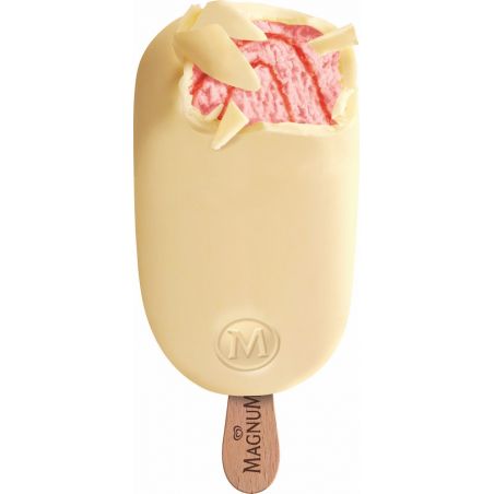 OLA MAGNUM Strawberry  white 20x 110 ml