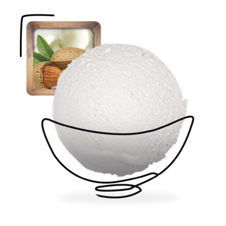 GLACES DES ALPES GLACE LAIT D'AMANDE 2,5L