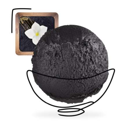 GLACES DES ALPES VANILLE BLACK ICE  2,5L