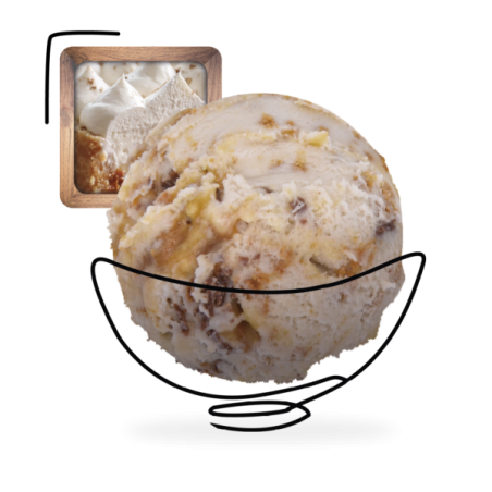 GLACES DES ALPES GLACE BANOFFEE 5L