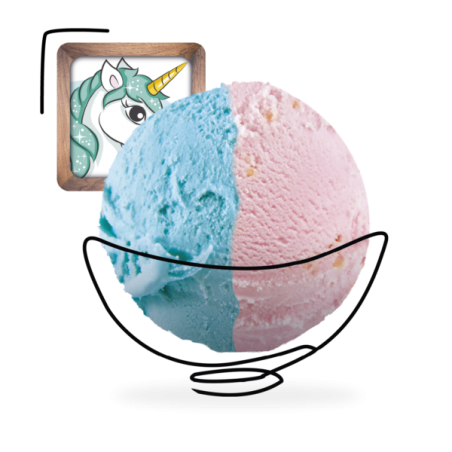 GLACES DES ALPES GLACE LICORNE 5L