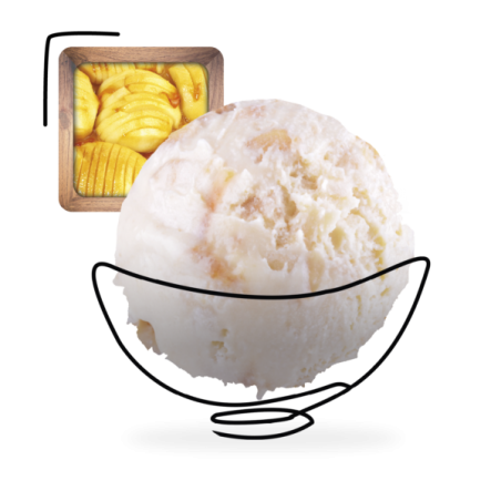 GLACES DES ALPES GLACE TARTE TATIN 2,5L