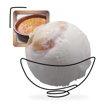 GLACES DES ALPES CREME BRULEE 2,5L
