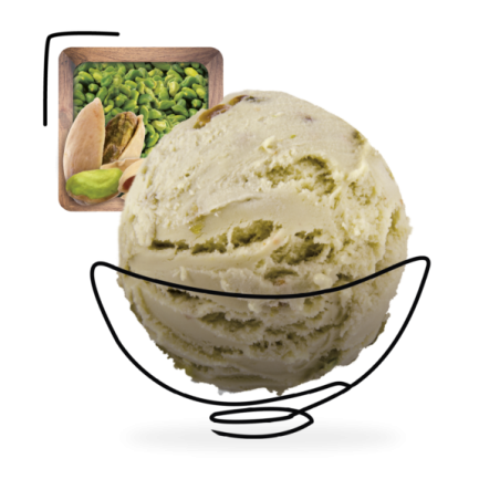 GLACES DES ALPES PISTACHE 2,5L