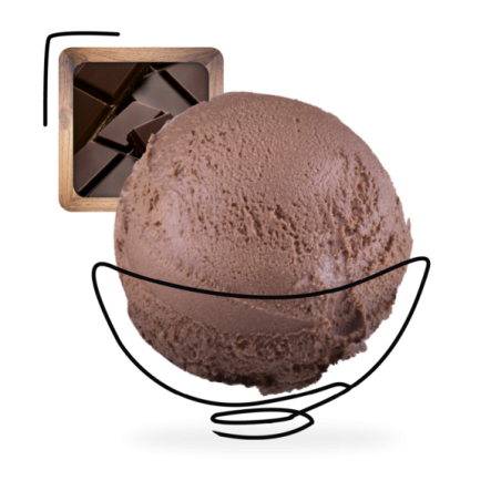 GLACES DES ALPES CHOCOLAT VALRHONA 2,5L