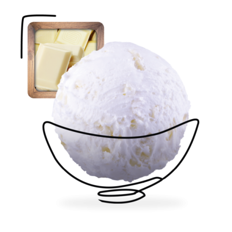 GLACES DES ALPES CHOCOLAT BLANC 2,5L