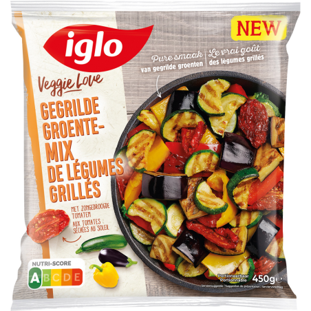 IGLO Mix Légumes Grillés 450GR