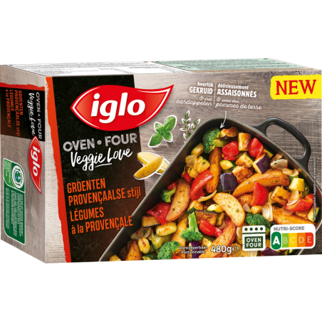 IGLO Oven Légumes Provençale 480GR