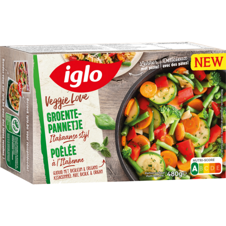 IGLO Poelée Italienne 480GR