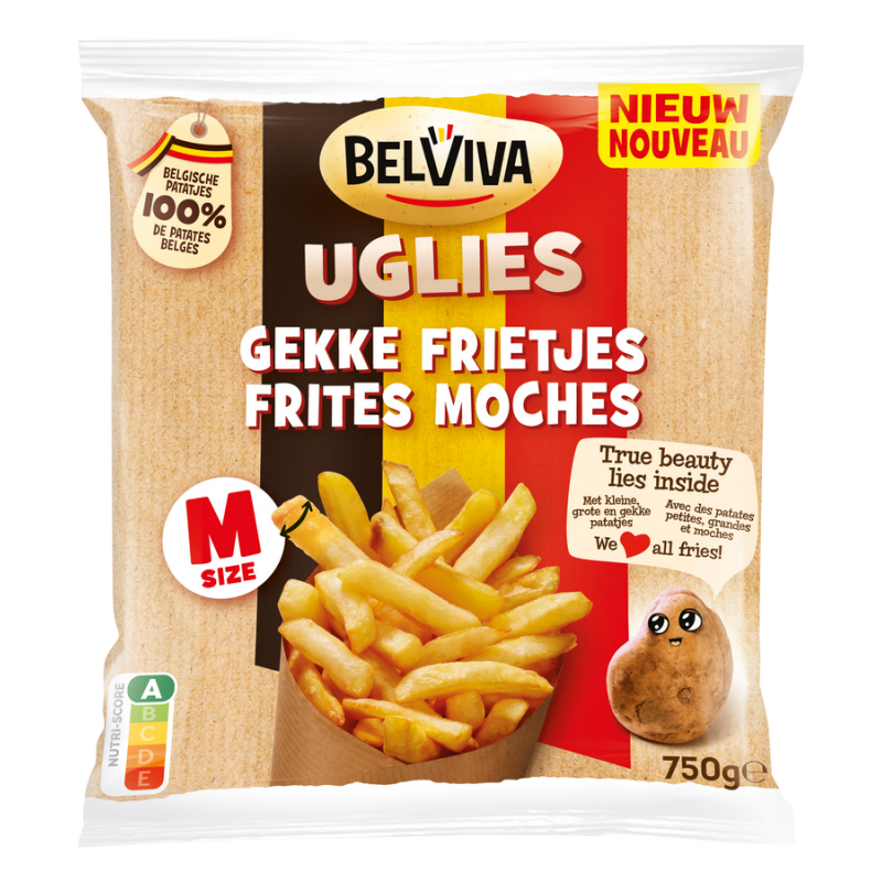 BELVIVA Uglies Frites Moches Friteuse 750gr