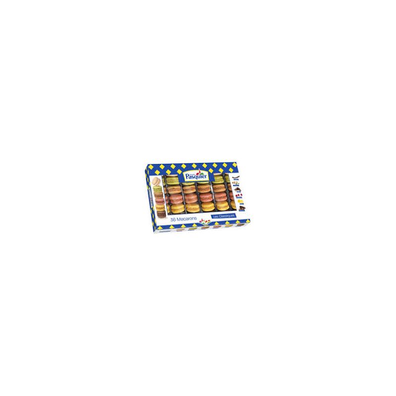 PASQUIER SURGELES  Macarons classiques 12x 160gr