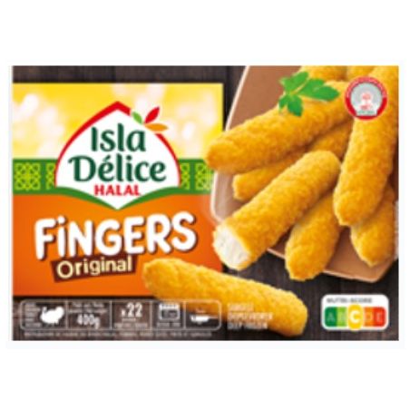 ISLA DELICE Fingers Dinde  10x 0,400 gr