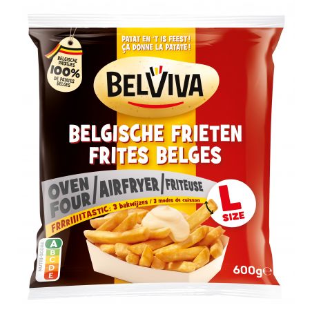 BELVIVA FRITES BELGES AU FOUR